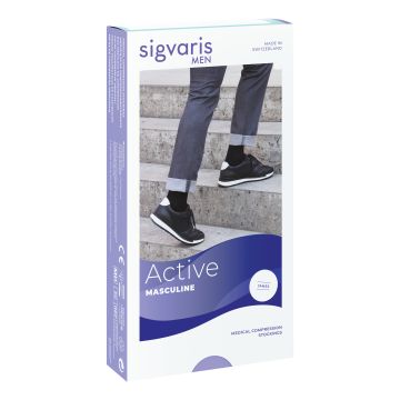 Sigvaris james ccl2 gambaletto lungo cyanide punta chiusa m plus
