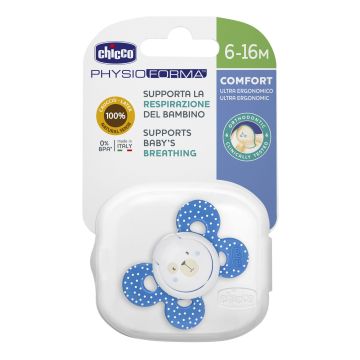 Chicco Succhietto Comfort Caucciù boy 6-12m