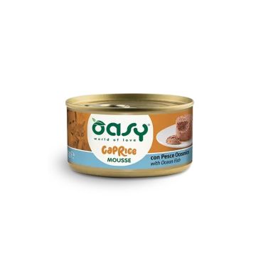 Oasy Gatto Caprice Mousse Adulto Pesce Oceanico 85 Gr