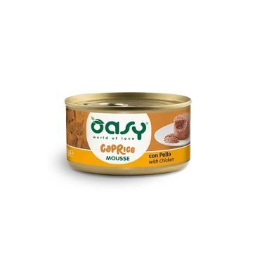 Oasy Gatto Caprice Mousse Adulto Pollo 85 Gr