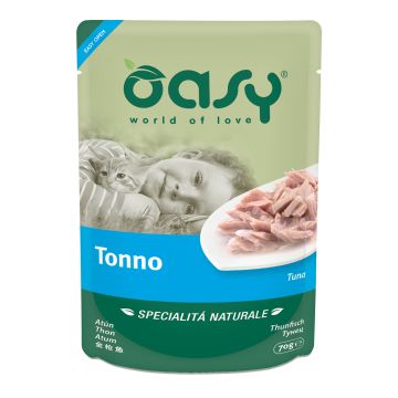 Oasy Gatto Specialita' Naturali In Busta Adulto Tonno 70 Gr