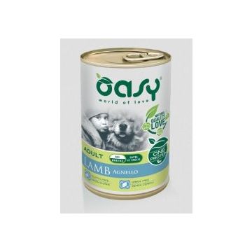 Oasy Cane Oap Adulto Medium&Large Agnello 400 Gr