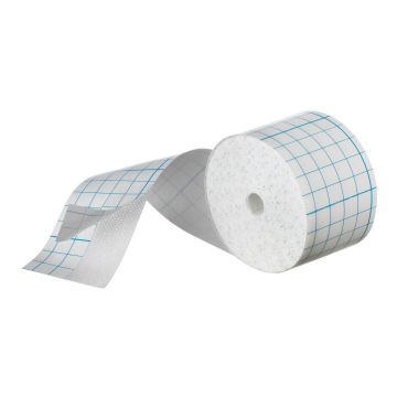 Cerotto di fissaggio monouso in tnt estensibile non sterile su rocchetto dimensioni 10 cm x 10 m 1 pezzo
