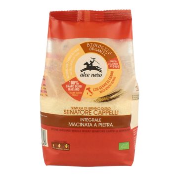 Farina integrale senatore cappelli bio macinata a pietra 500 g