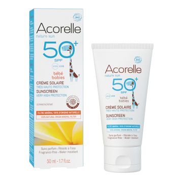 Acorelle crema solare bio baby 3 mesi - 3 anni 50 ml