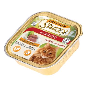 Mr stuzzy cat manzo 100 g