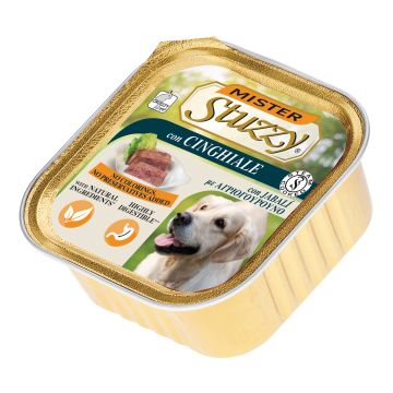 Stuzzy Cane Pate' Vaschetta Adulto Cinghiale 300 Gr
