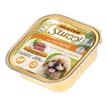 Stuzzy Cane Pate' Vaschetta Adulto Salmone 150 Gr