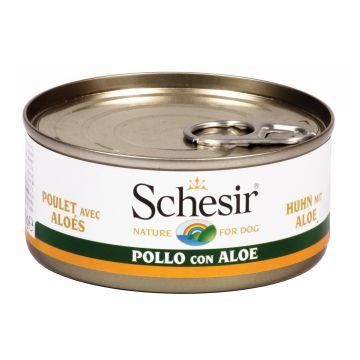 Schesir Cane Lattina In Jelly Adulto Pollo & Aloe 150 Gr