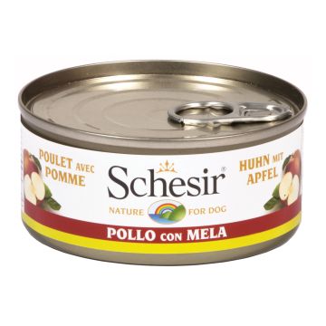 Schesir Cane Lattina In Jelly Adulto Pollo & Mela 150 Gr