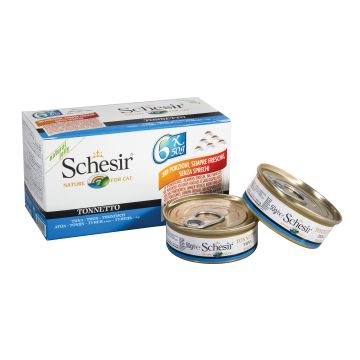 SCHESIR GATTO LATTINA IN JELLY MULTIPACK ADULTO TONNETTO CF. (6X50) GR