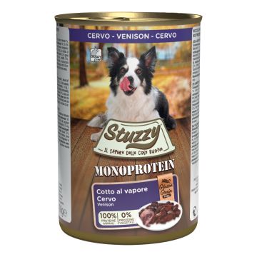 Stuzzy dog monoprotein cervo 400 g