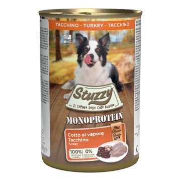 Stuzzy dog monoprotein tacchino fresco 400 g
