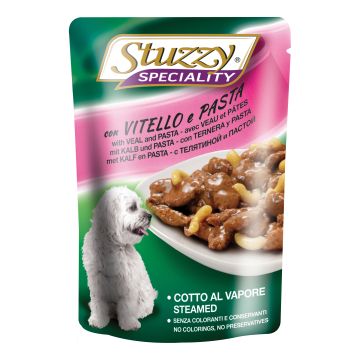Stuzzy Cane Sfilaccetti Busta Adulto Vitello & Pasta 100 Gr