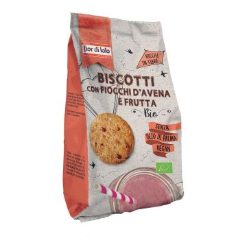 Biscotti ai cereali e frutta bio