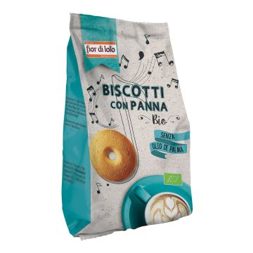 Fior di Loto Biscotti Panna Bio 350g