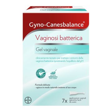 Gyno-Canesbalance Gel Vaginosi Batterica 7 Applicatori Monouso