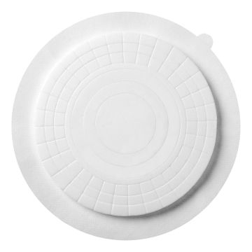 Medicazione speciale attiva con idrocolloide sagomato con cuscinetti comfeel plus sollievo diametro 15 cm 10 pezzi