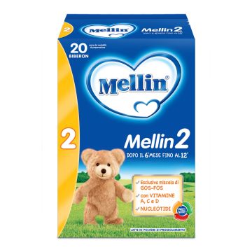Mellin 2 latte polvere 700g