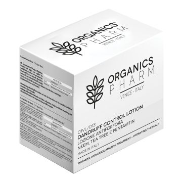Organics pharm dandruff control lotion neem oil, tea tree and pentavin 6 fiale da 6 ml