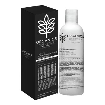 Organics pharm pure purifying shampoo hair & body rosemary and eucalyptus