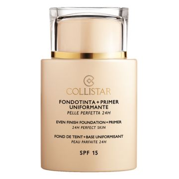 COLLISTAR - Fondotinta + Primer Uniformante SPF15 - Fondotinta Liquido N. 01 Avorio