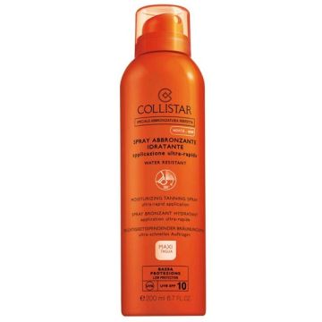 Maxi-taglia spray abbronzante idratante applicazione ultra-rapida bassa 10 200 ml