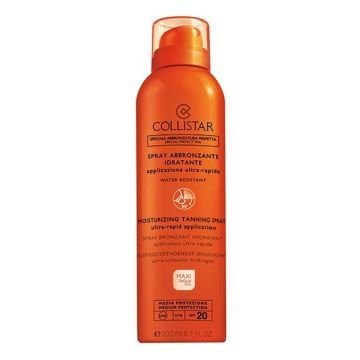Maxi-taglia spray abbronzante idratante applicazione ultra-rapida media 20 200 ml