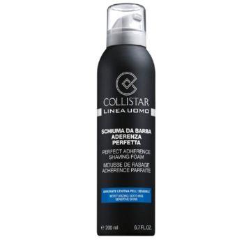 Linea uomo schiuma da barba aderenza perfetta pelli sensibili 200 ml