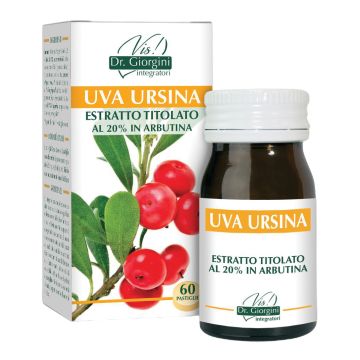 Uva ursina estratto titolato 60 pastiglie
