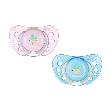 Chicco Succhietto Air Mwond Silicone 0-6 2pezzi