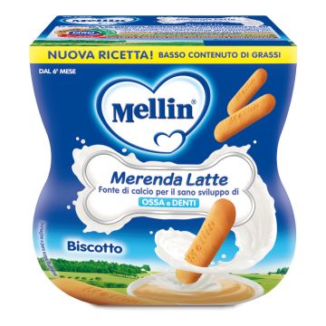 Mellin mer latte biscotti  2x100g