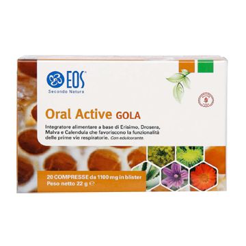 Eos oral active gola 20 compresse