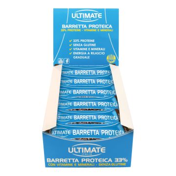 Ultimate italia barretta proteica caffe' 960 g