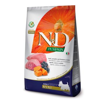 Farmina Cane N&D Pumpkin Adulto Mini Agnello, Zucca & Mirtillo 800 Gr