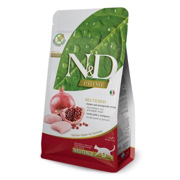 Farmina Gatto N&D Prime Neutered Pollo & Melograno 5 Kg