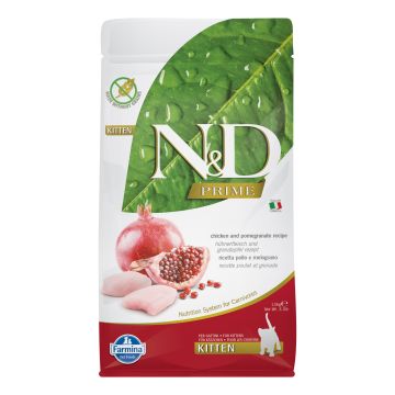 Farmina Gatto N&D Prime Kitten Pollo & Melograno 1,5 Kg