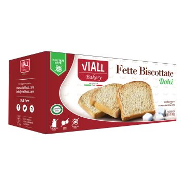 Viall Fette Biscottate Dolci Senza Glutine 200g
