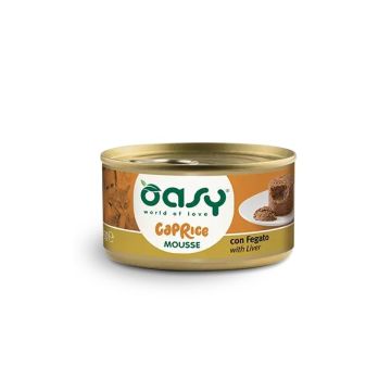Oasy Gatto Caprice Mousse Adulto Fegato 85 Gr