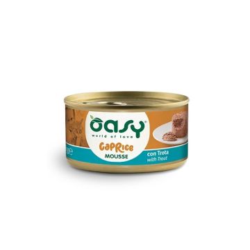 Oasy Gatto Caprice Mousse Adulto Trota 85 Gr