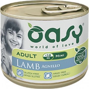 Oasy Cane Oap Adulto Small&Mini Agnello 200 Gr