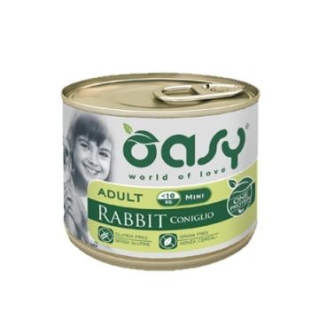 Oasy Cane Oap Adulto Small&Mini Coniglio 200 Gr