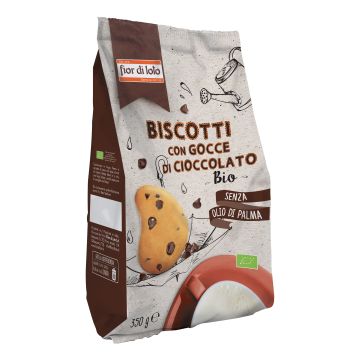 Fior di Loto Biscotti Gocce Cioccolato Bio