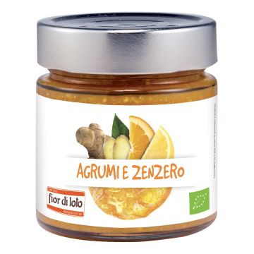 Composta agrumi e zenzero bio 250 g