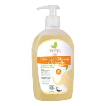 Ecosi' stoviglie biberon e tettarelle con dispenser