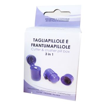 Taglia-frantuma pilloleformesa