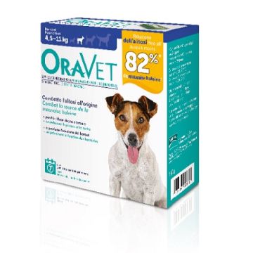 Oravet Chew Dog S 4,5/11Kg 7 Gum