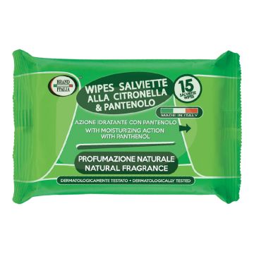Salviette alla citronella