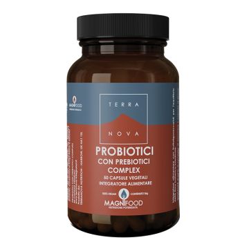 Terranova probiotici con prebiotici complex 50 capsule vegetali