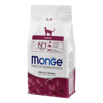 Monge Gatto Natural Superpremium Indoor Adulto Pollo 400 Gr